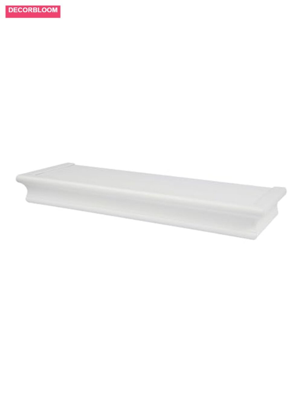 Floating Shelf Wood 15lb Wall Mount Tool-Free Easy Install Home Decor